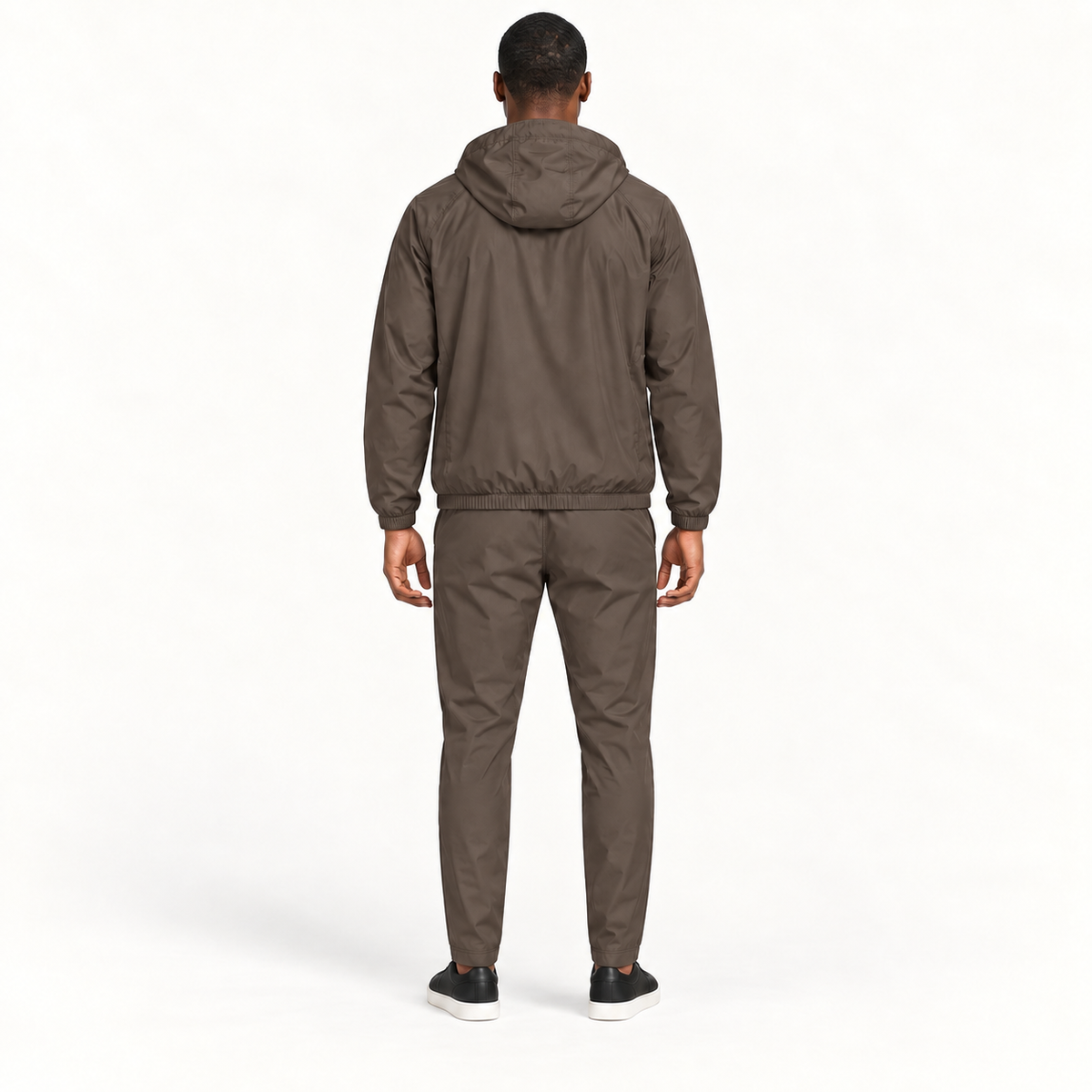 Brown Hooded Tracksuit