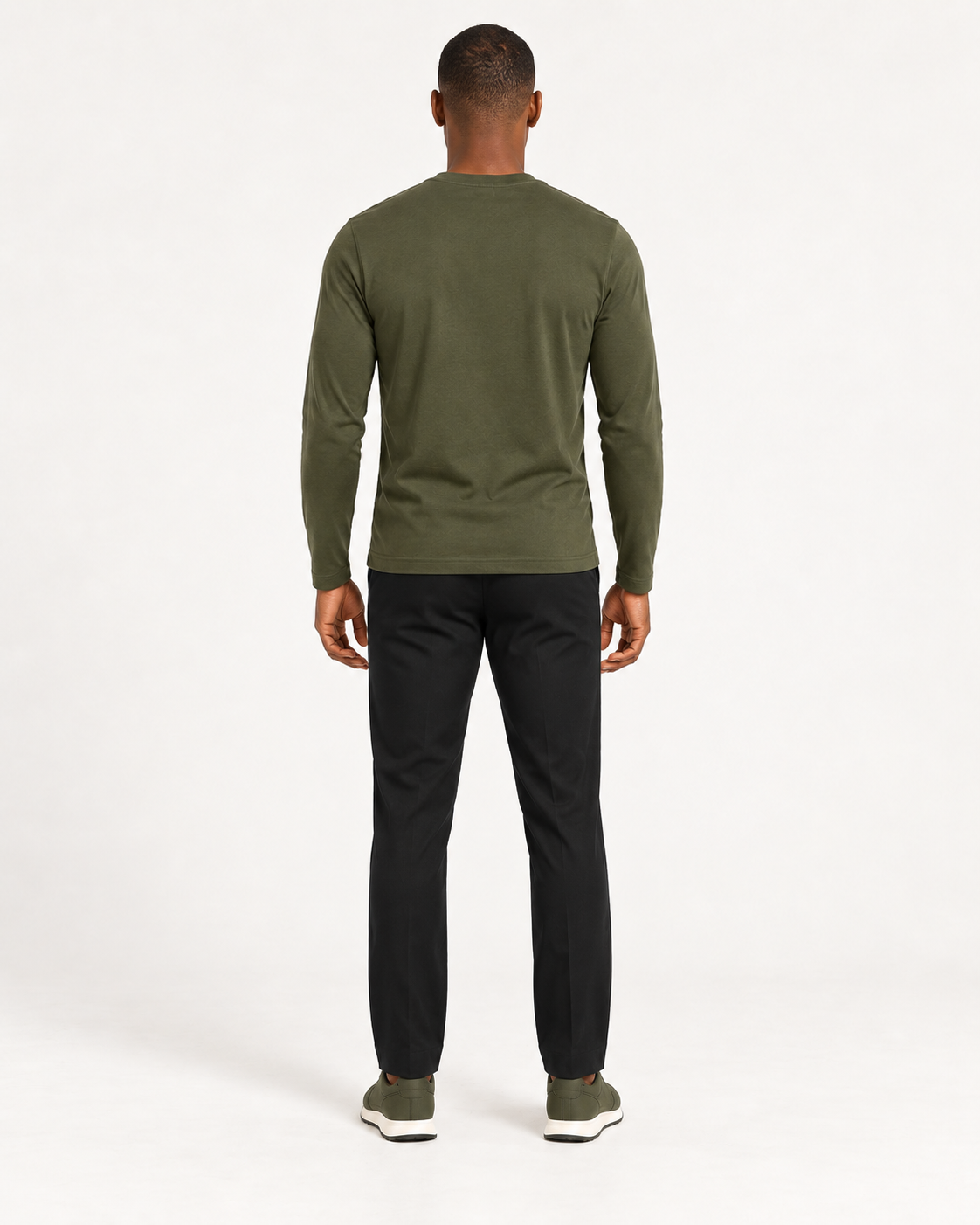 Olive Green Essential Long Sleeve