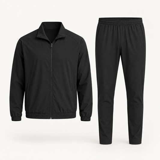 Black Collar Tracksuit