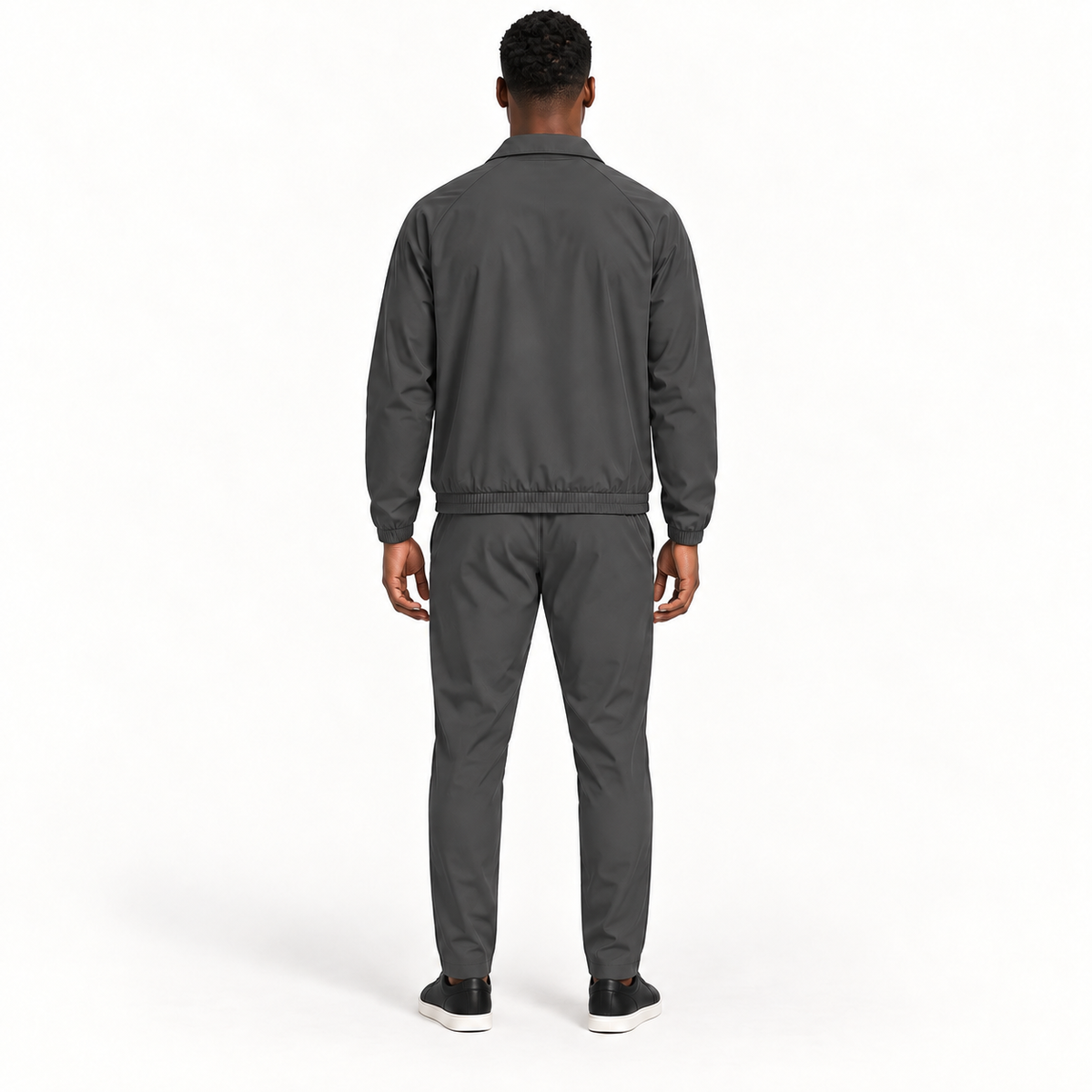 Dark Grey Collar Tracksuit