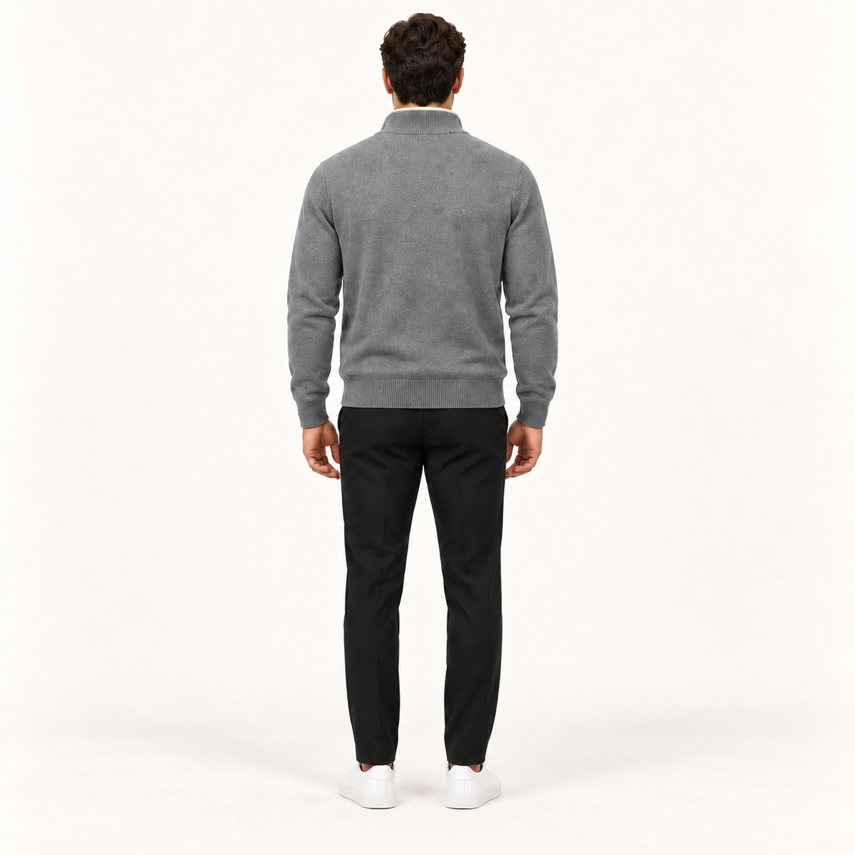 Grey Knit Sweater
