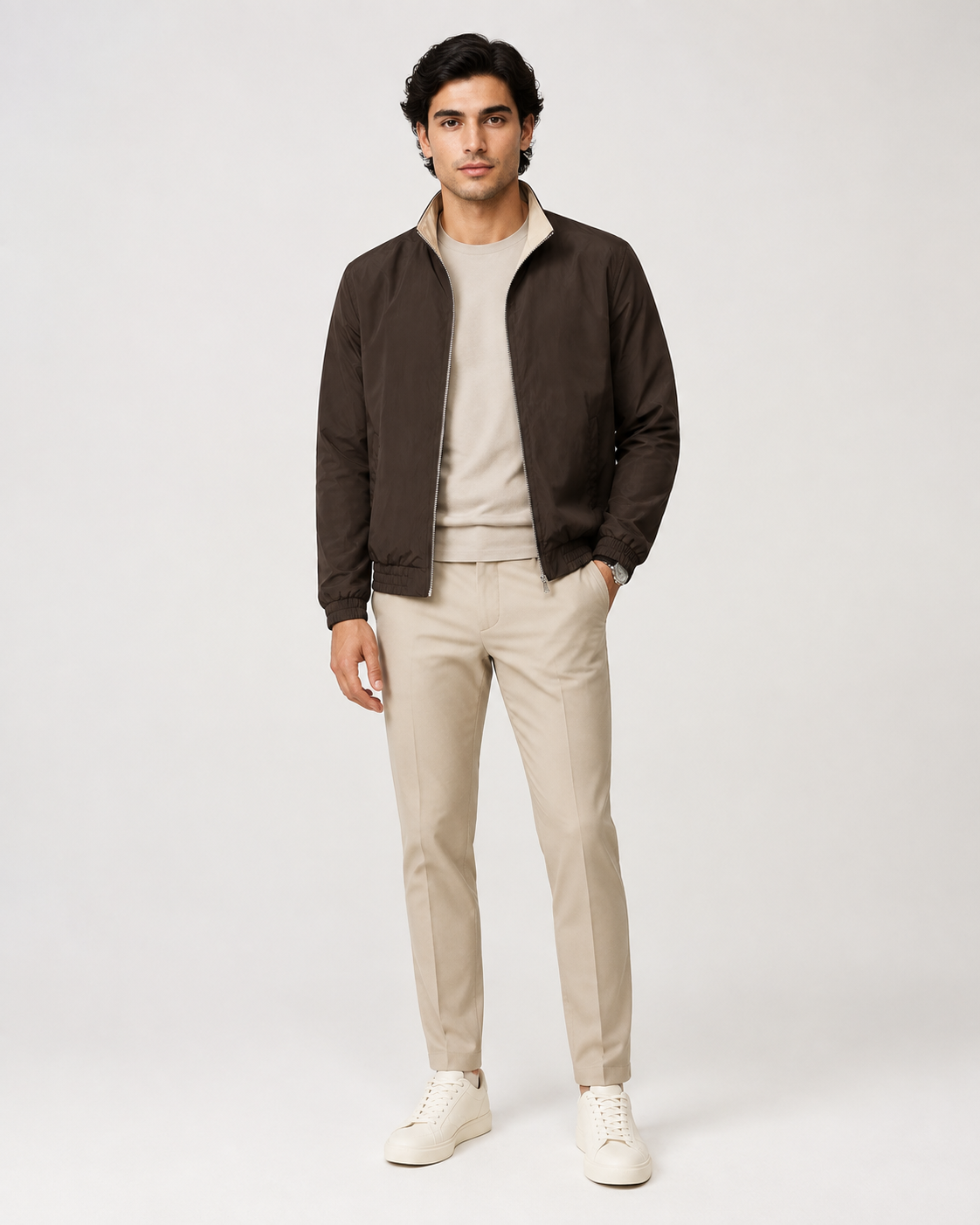 Espresso Collar Jacket