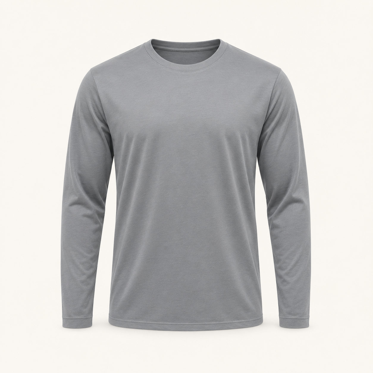 Cloud Grey Essential Long Sleeve