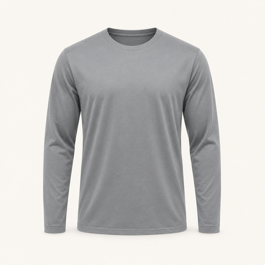 Cloud Grey Essential Long Sleeve