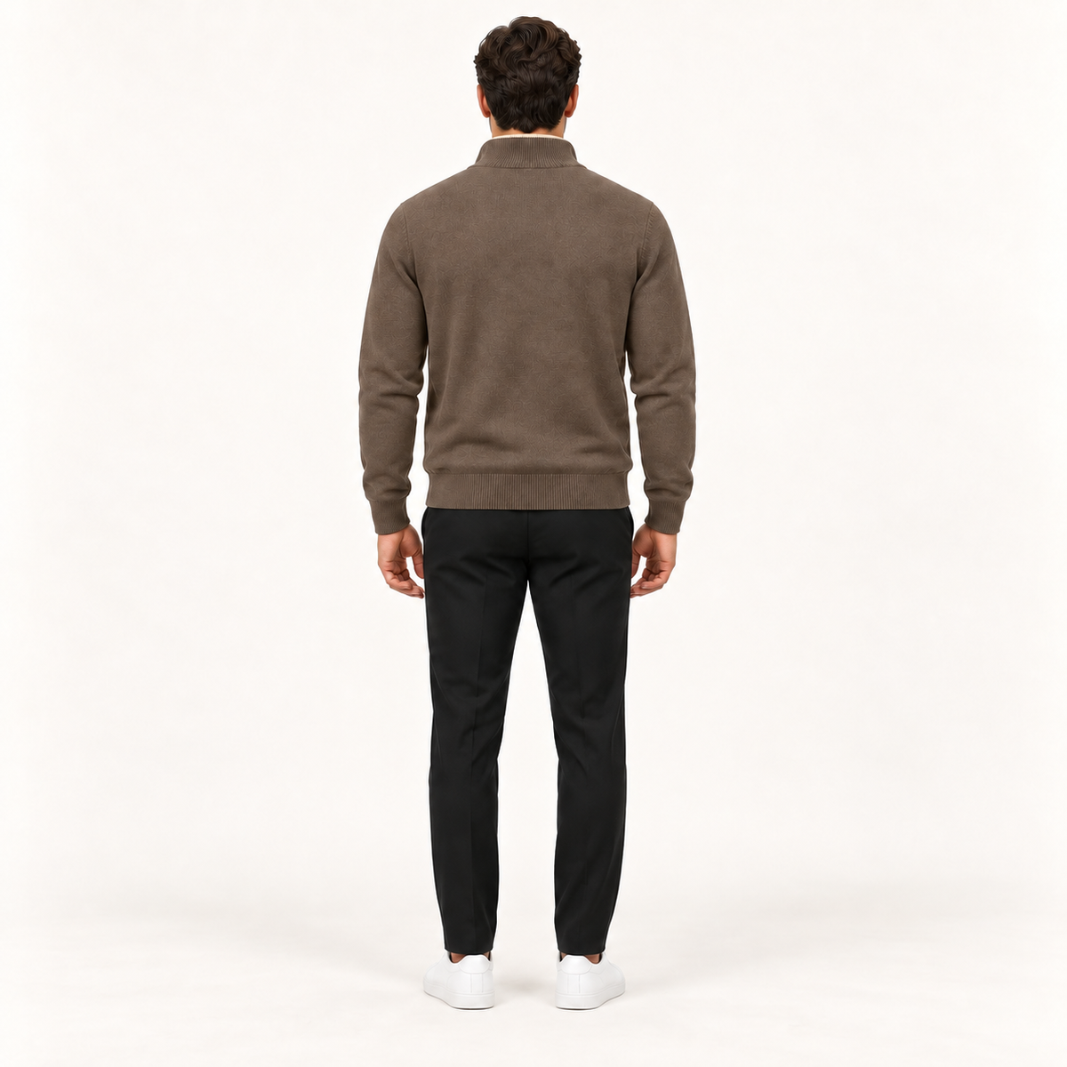 Brown Knit Sweater