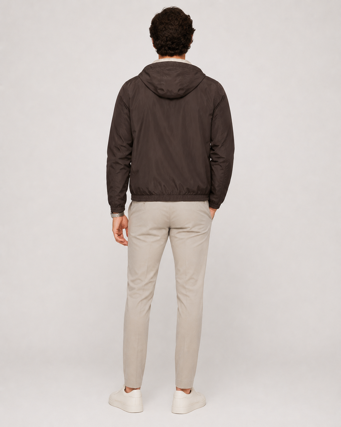 Espresso Hooded Jacket