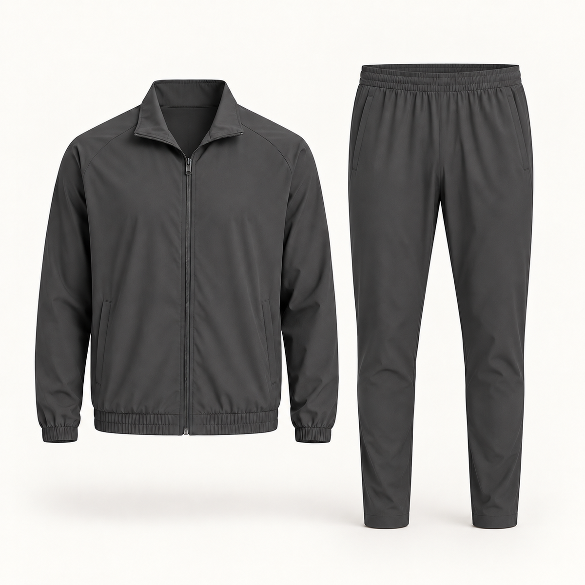 Dark Grey Collar Tracksuit