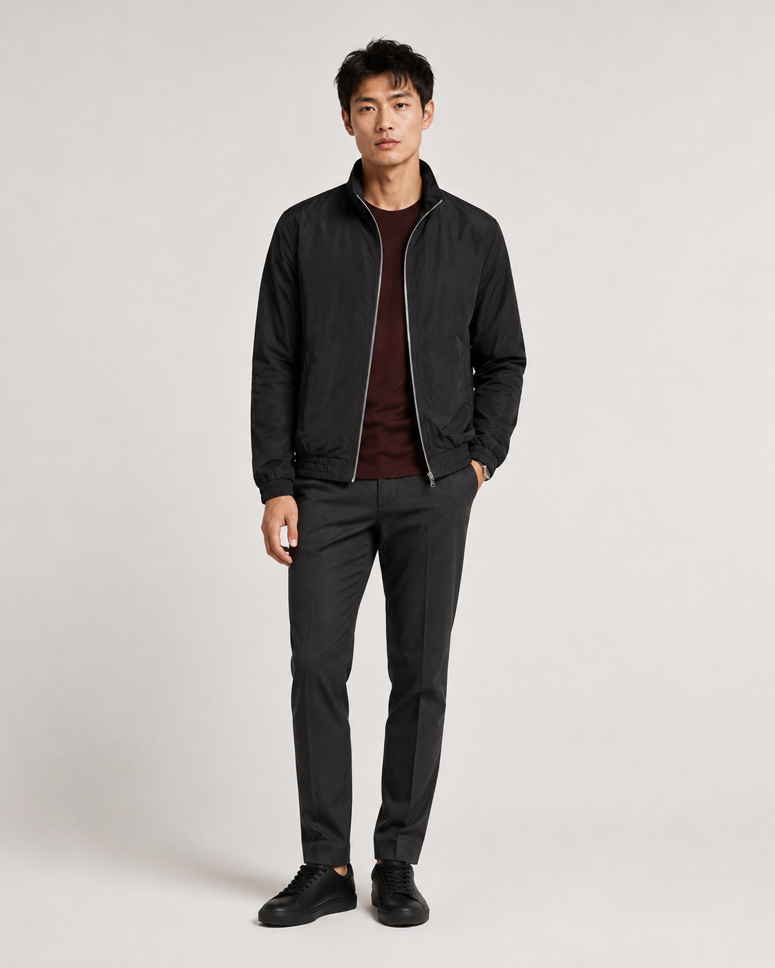 Black Collar Jacket
