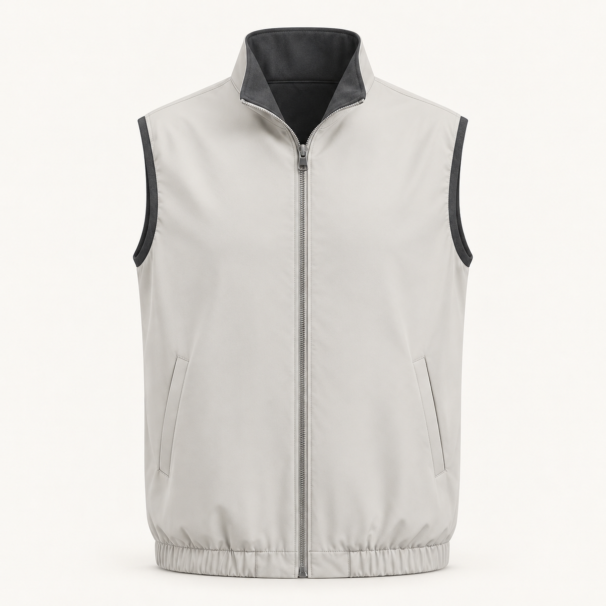 Grey Gilet Vest