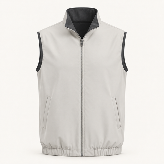 Grey Gilet Vest