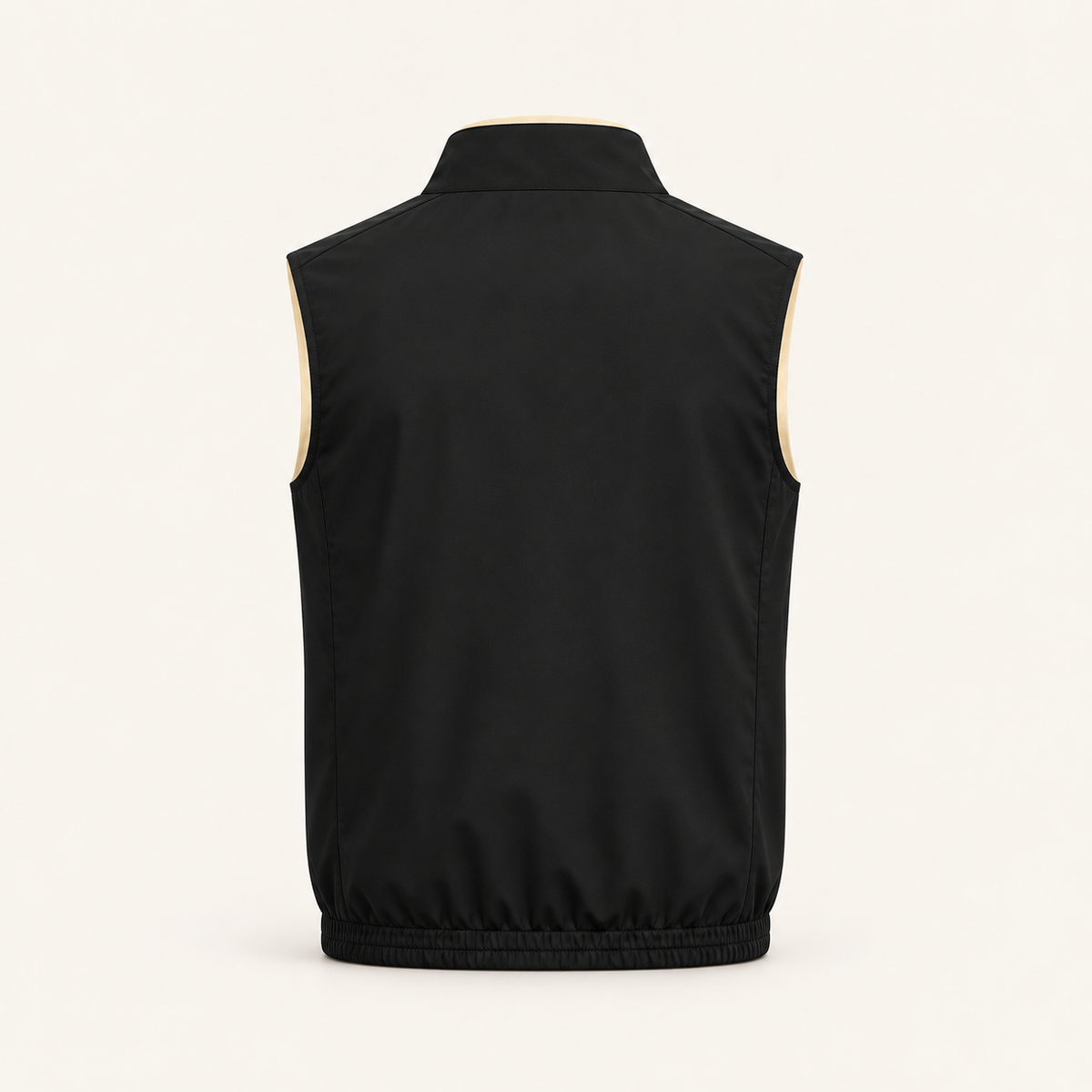 Black/Cream Gilet Vest