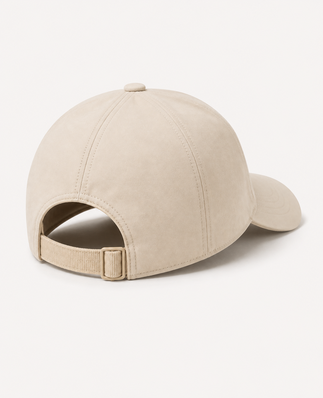 Ravelle's Beige Microfibre Cap