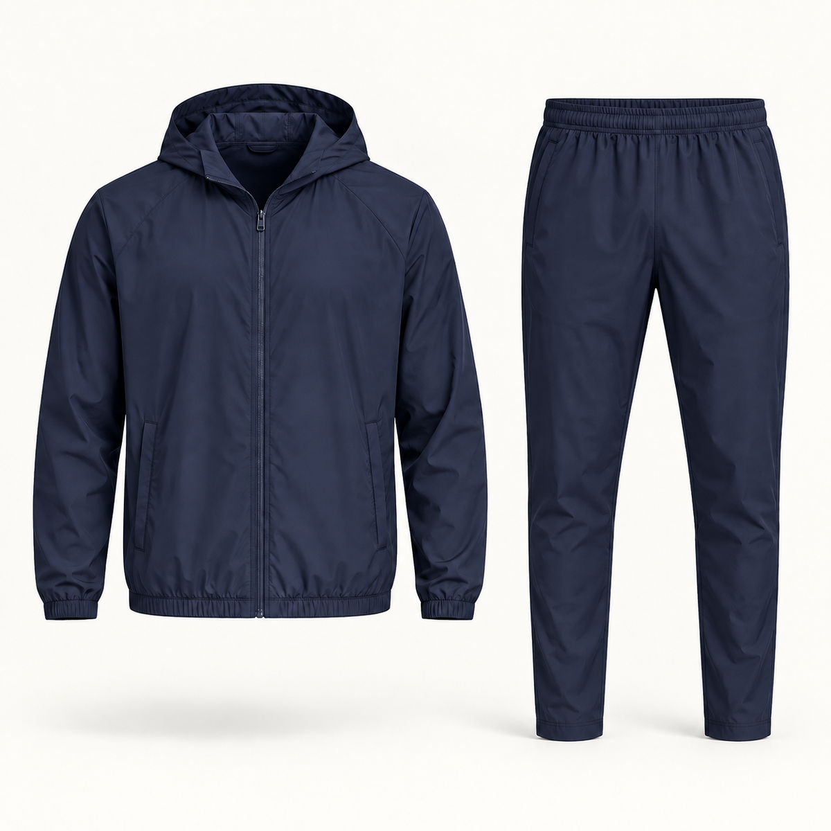 Navy Hooded Tracksuit