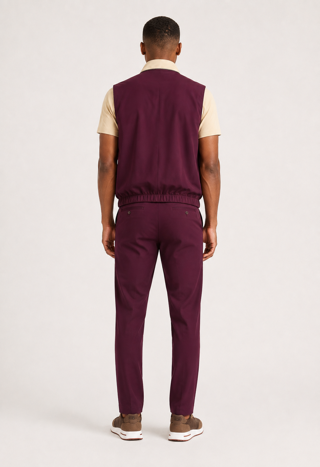 Ravelle's Wind Burgundy/Cream Bundle