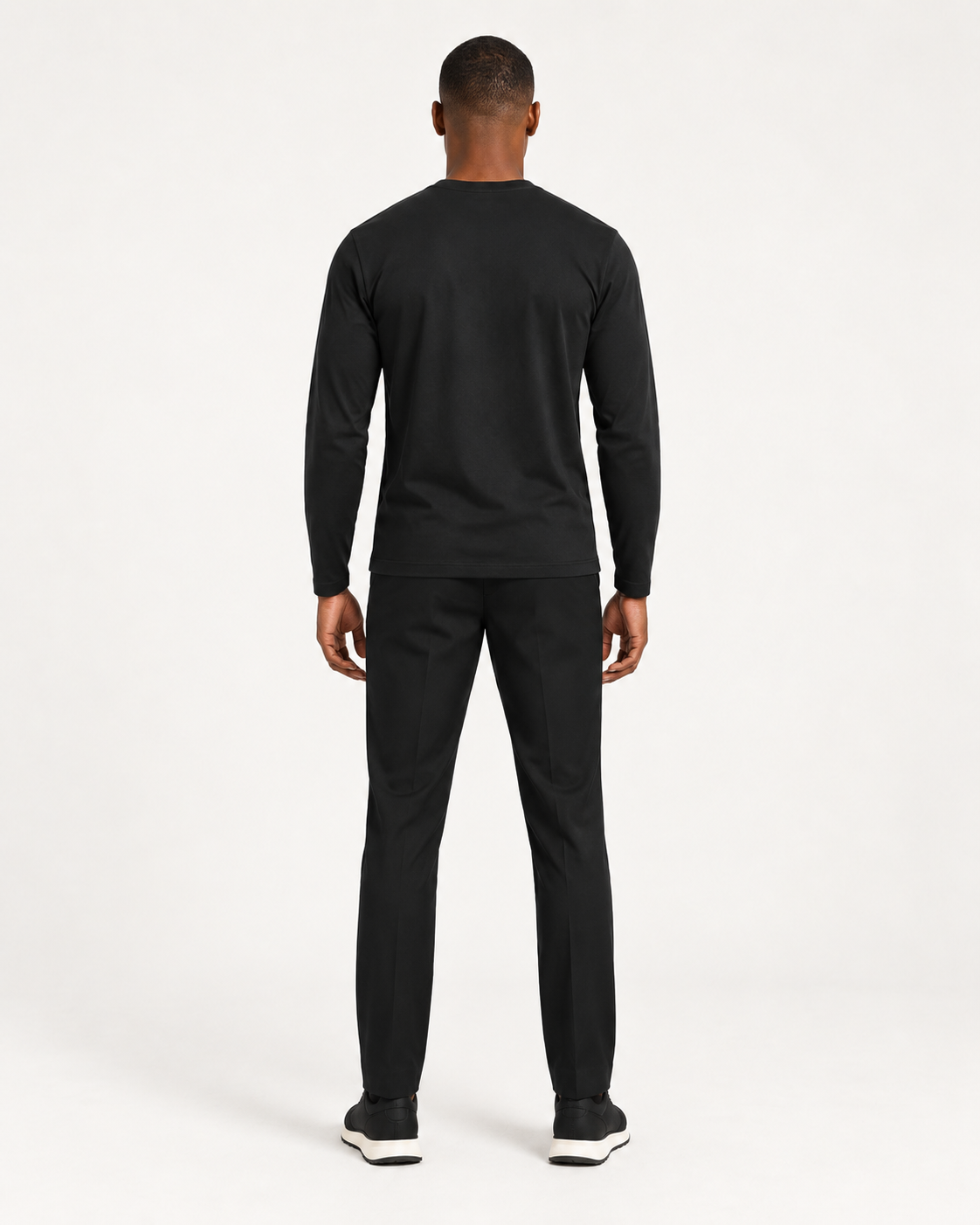 Black Essential Long Sleeve