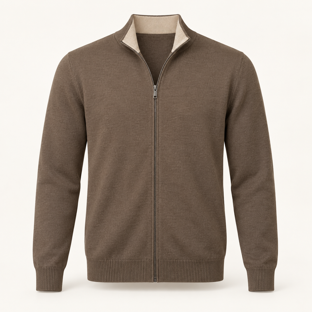 Brown Knit Sweater