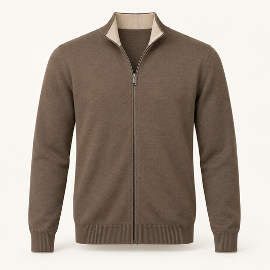 Brown Knit Sweater
