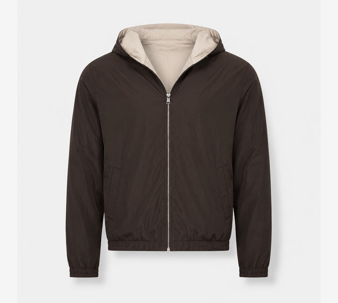 Espresso Hooded Jacket