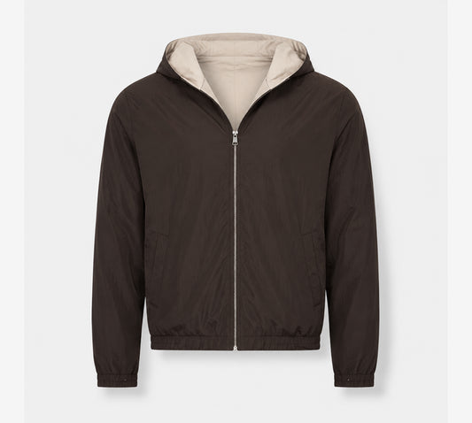 Espresso Hooded Jacket