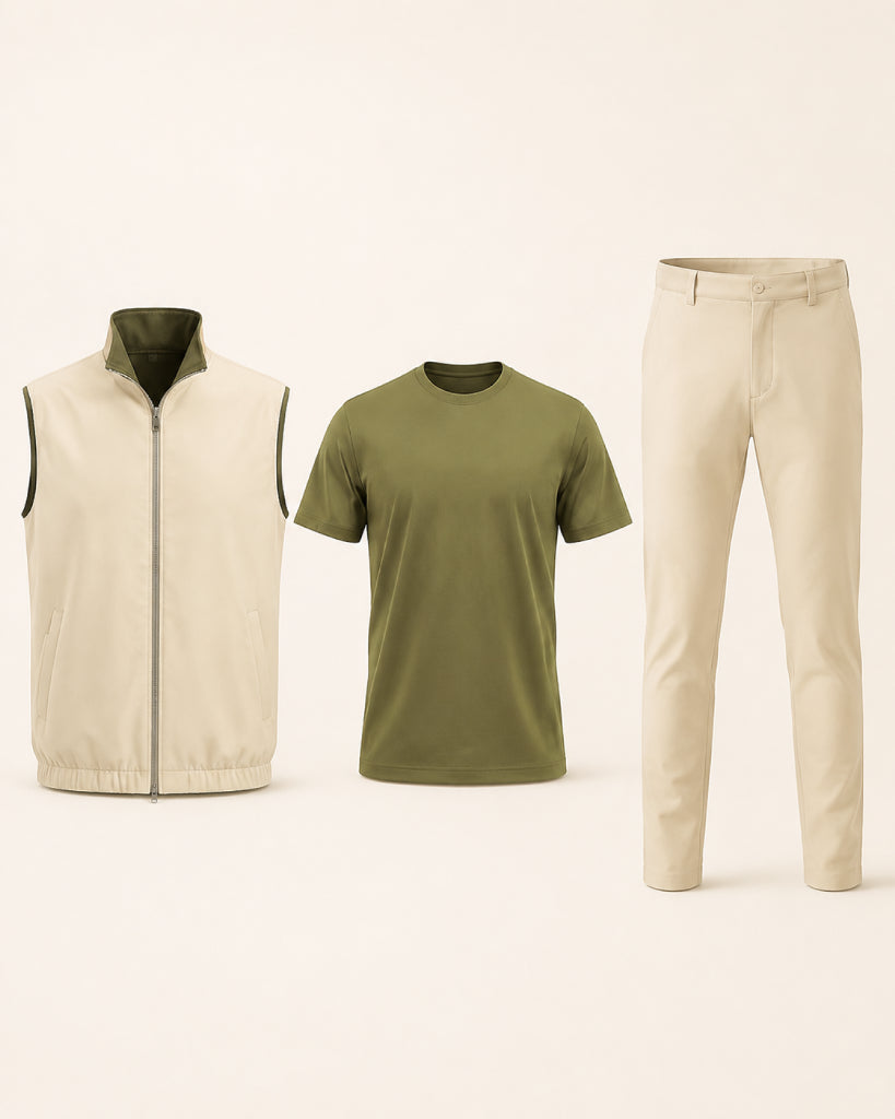 Ravelle's Beige/Olive Bundle