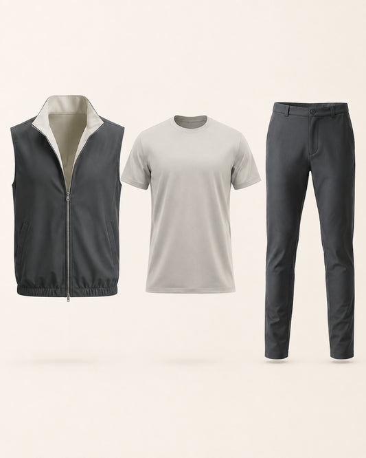 Ravelle's Reversible Dark Grey/Light Grey Bundle
