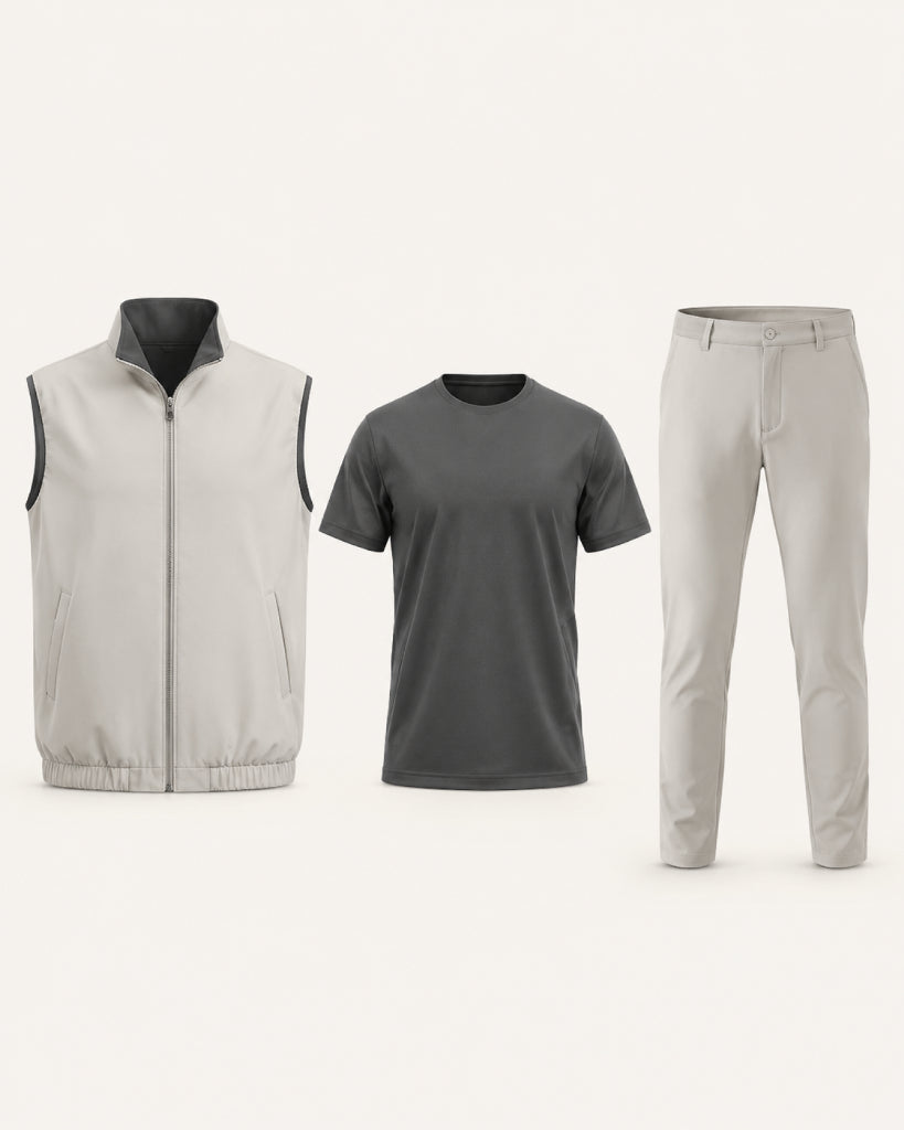 Ravelle's Reversible Light Grey/Dark Grey Bundle