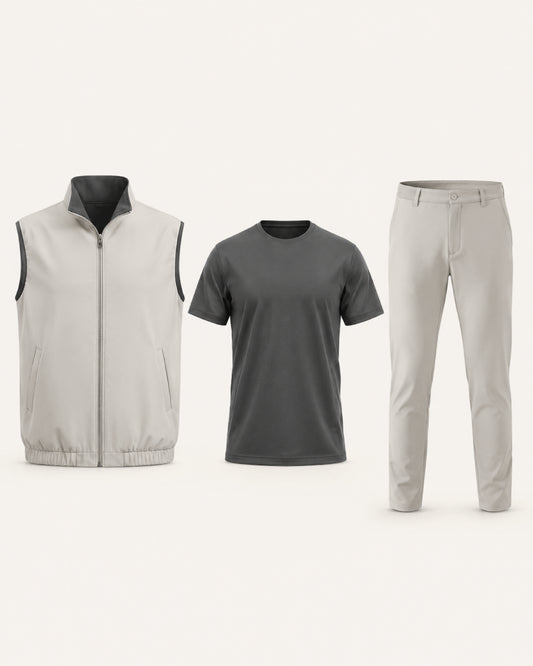 Ravelle's Reversible Light Grey/Dark Grey Bundle