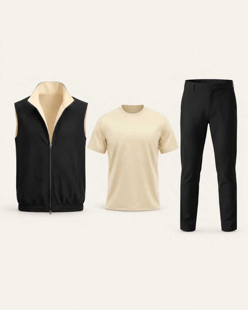 Ravelle's Black/Cream Bundle