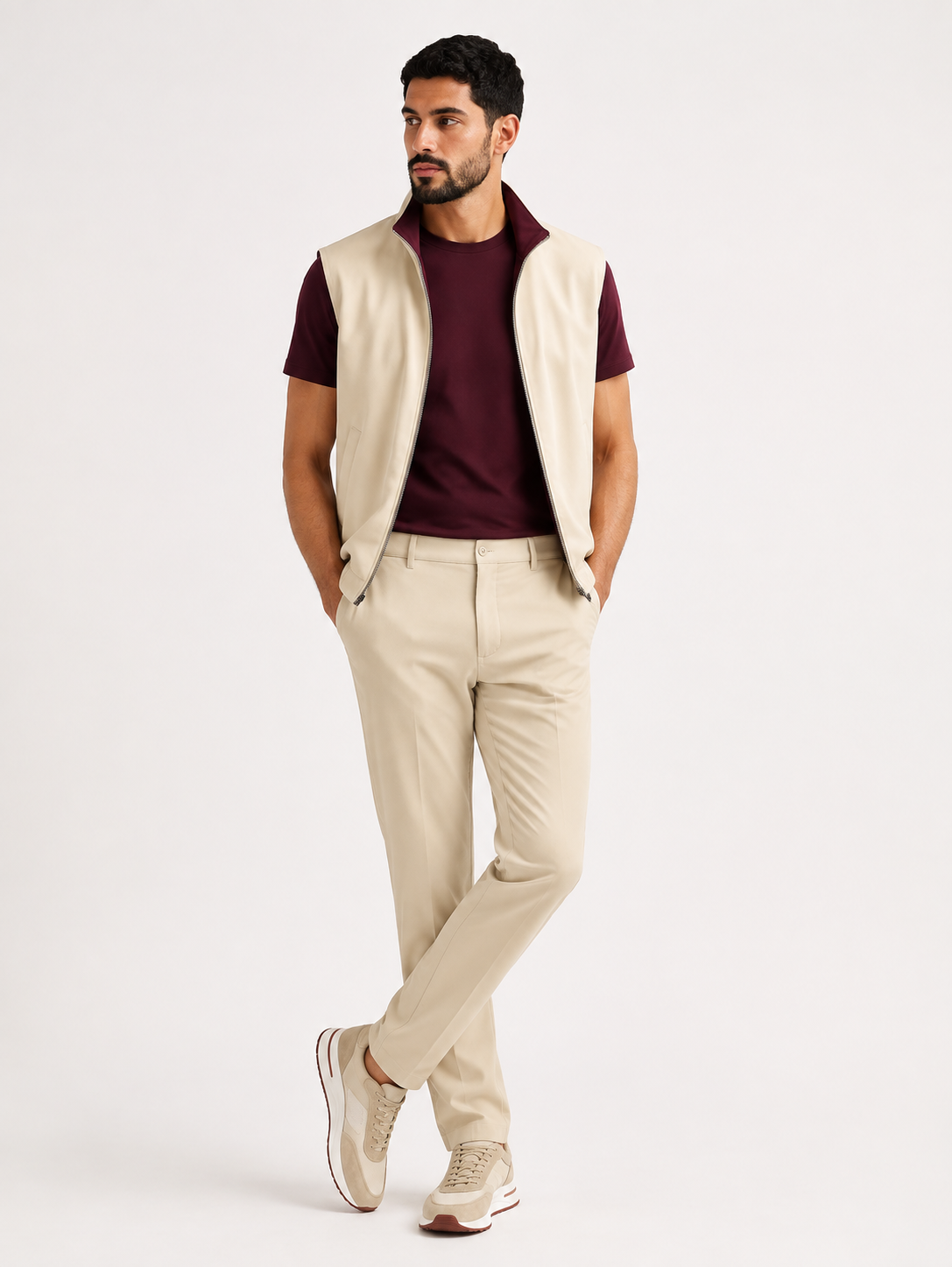 Ravelle's Cream/Wind Burgundy Bundle
