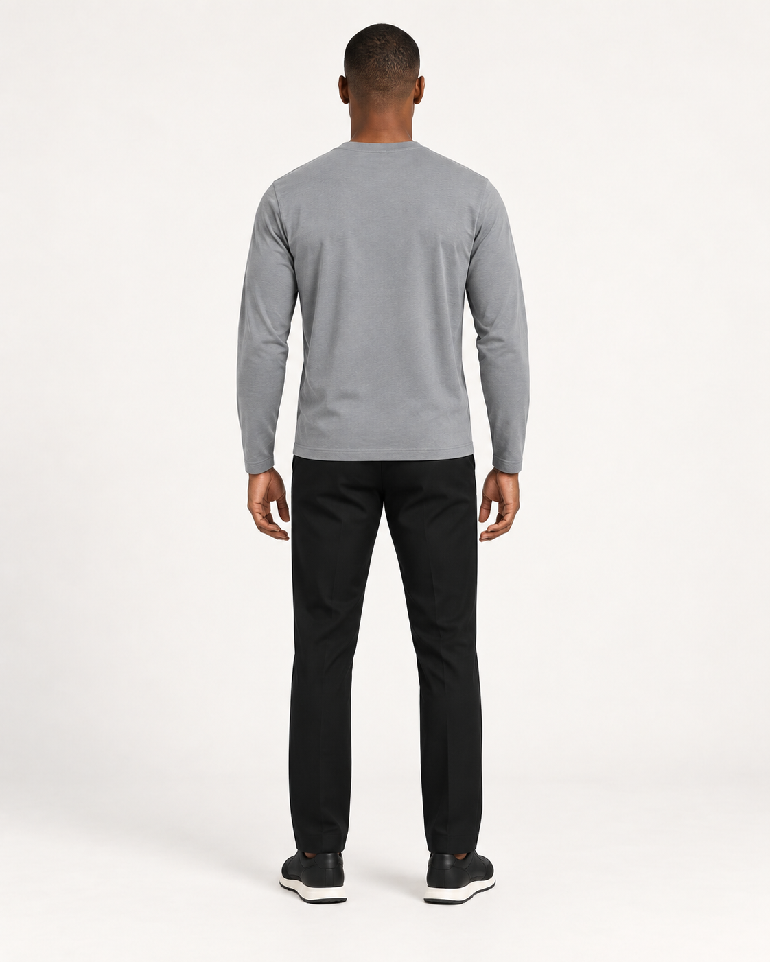 Cloud Grey Essential Long Sleeve